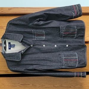 Denim & Co. Black Denim Jacket